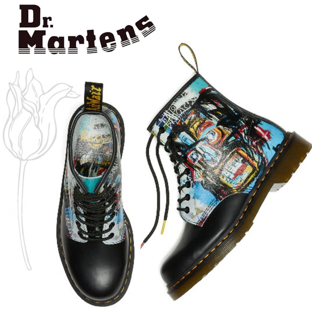 DR. MARTENS x Jean-Michel Basquiat 1460 Boot NIB